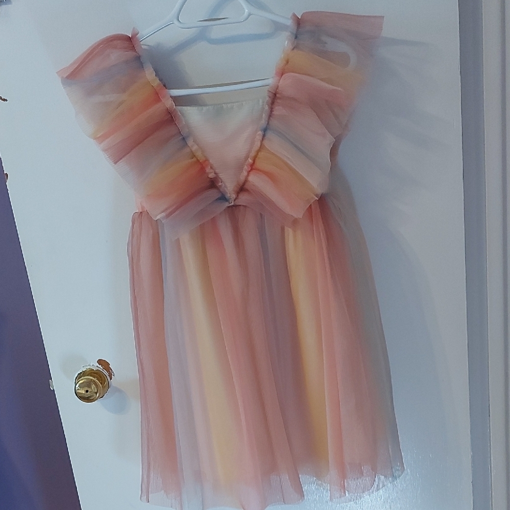 H&M Multicolor Ruffled Kids Dress